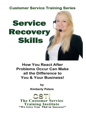 cover image of Service Recovery Skills
